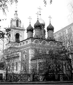 Зарядье. Храм Великомученика Георгия на Псковской горе